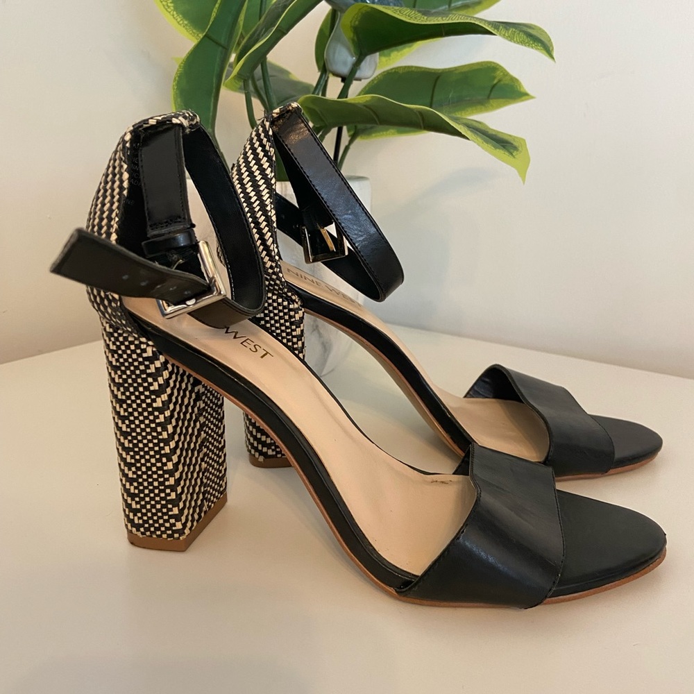 Nine West block heels